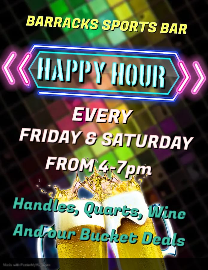 Bar Happy Hour Promotion - Latest